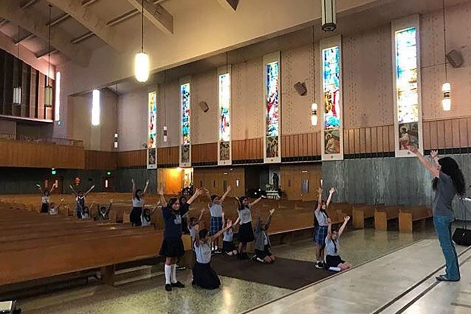 St. Genevieve High School CA campus 12